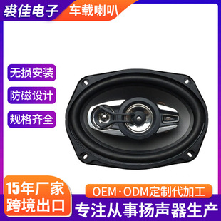 Customizable 6× 9inch Subwoofer 360 Sound Quality Lightweight and Portable Wide Range High Fidelity Large Caliber Car Speaker