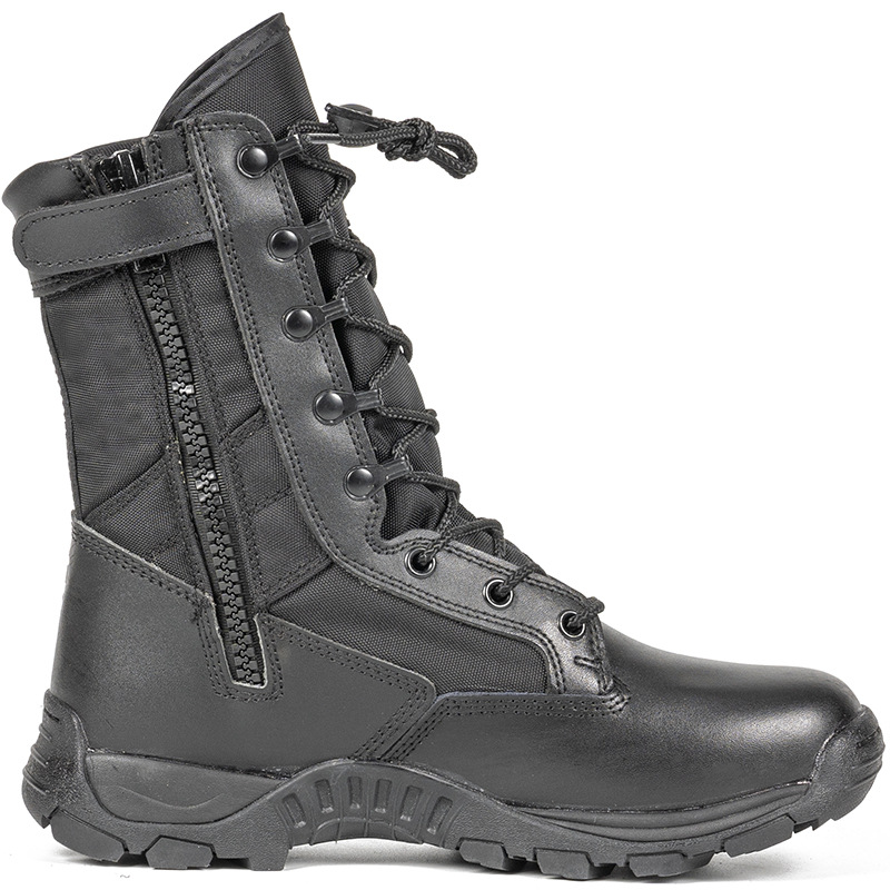 High-top combat boots Green desert boots Brown boots Light combat boots Training boots_voghion.com
