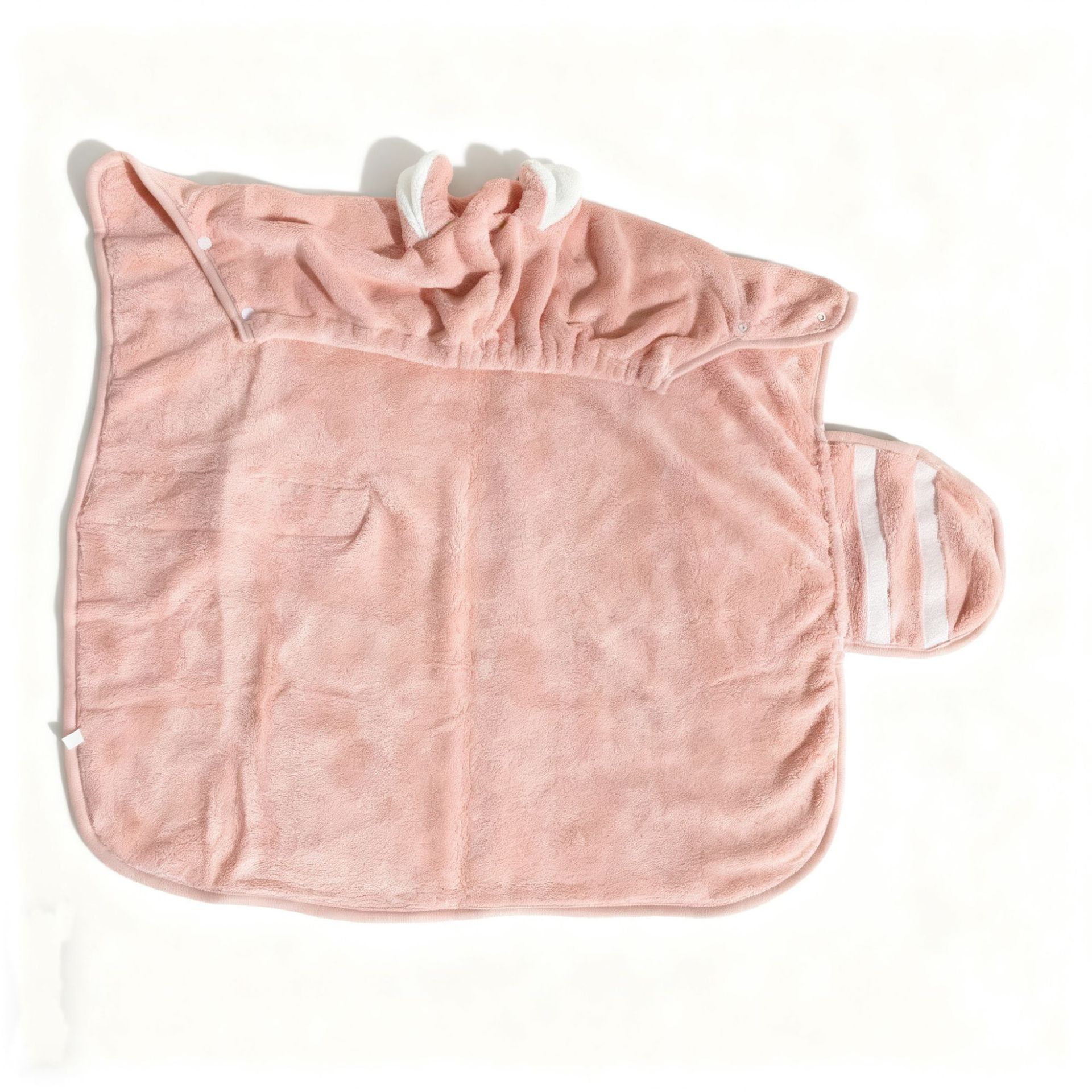 후드목욕타올 [코럴핑크]