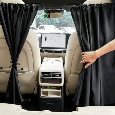 Heat Insulation, Rear Seat Privacy – Car curtains