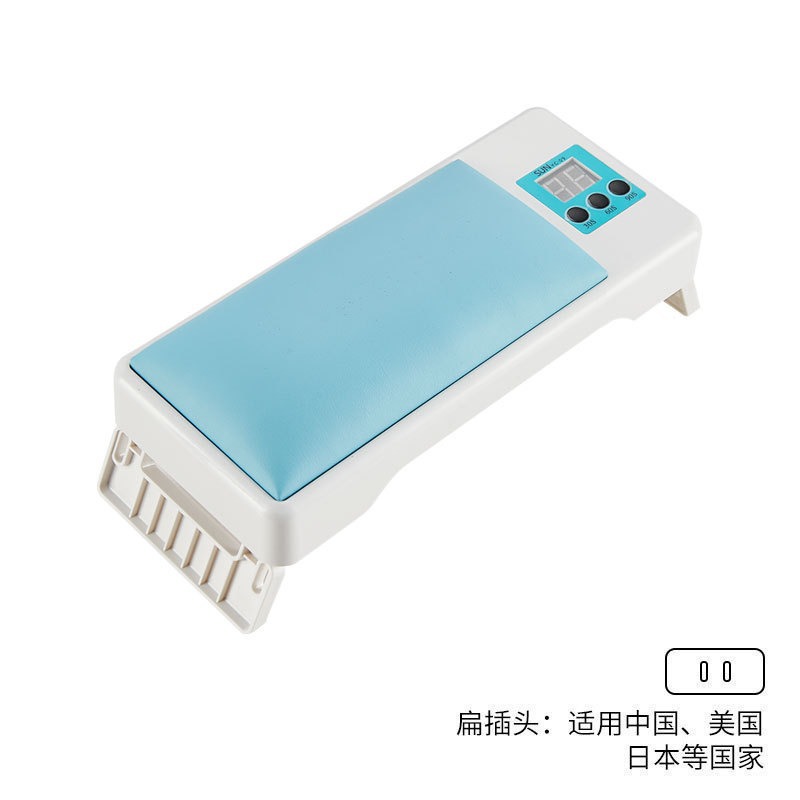 Lámpara de manicura de almacenamiento 268W de alta potencia UV + LED doble fuente de luz pegamento de manicura luz fototerapia inteligente transfronteriza