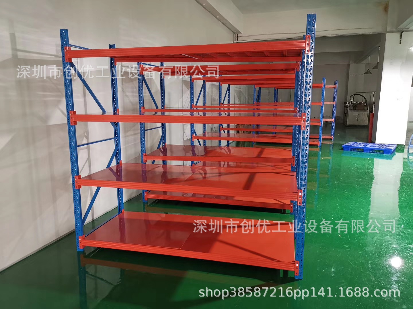 仓库货架层板式货架轻型中型重型仓储货架可拆装搁板式铁架置物架