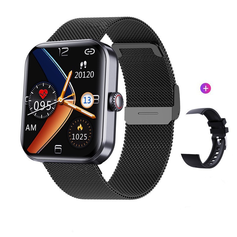 Cross-border New F57L Smart Watch Body Temperature Blood Oxygen Heart Rate Health Monitoring Step Counting Entertainment_voghion.com