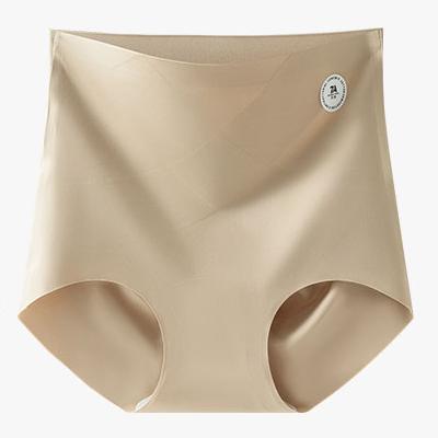 乳の皮の無痕の高腰はお尻を持ち上げて腹の下着の女性の薄い金の大きいサイズの太ったMMのヨガのフィットネスの運動の三角のズボンの女性を収めます。|undefined