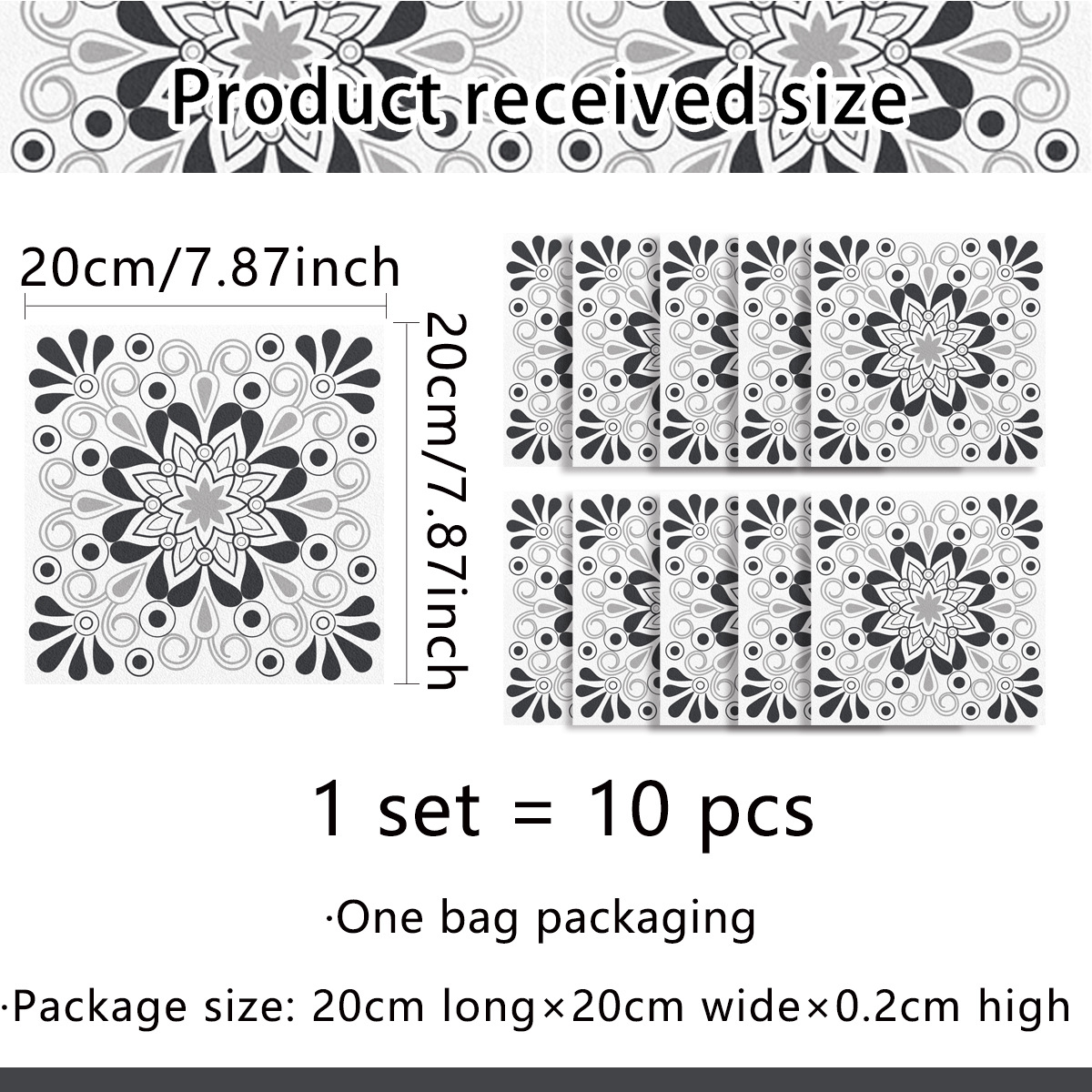 ACZ2003（20*20cm*10pcs）
