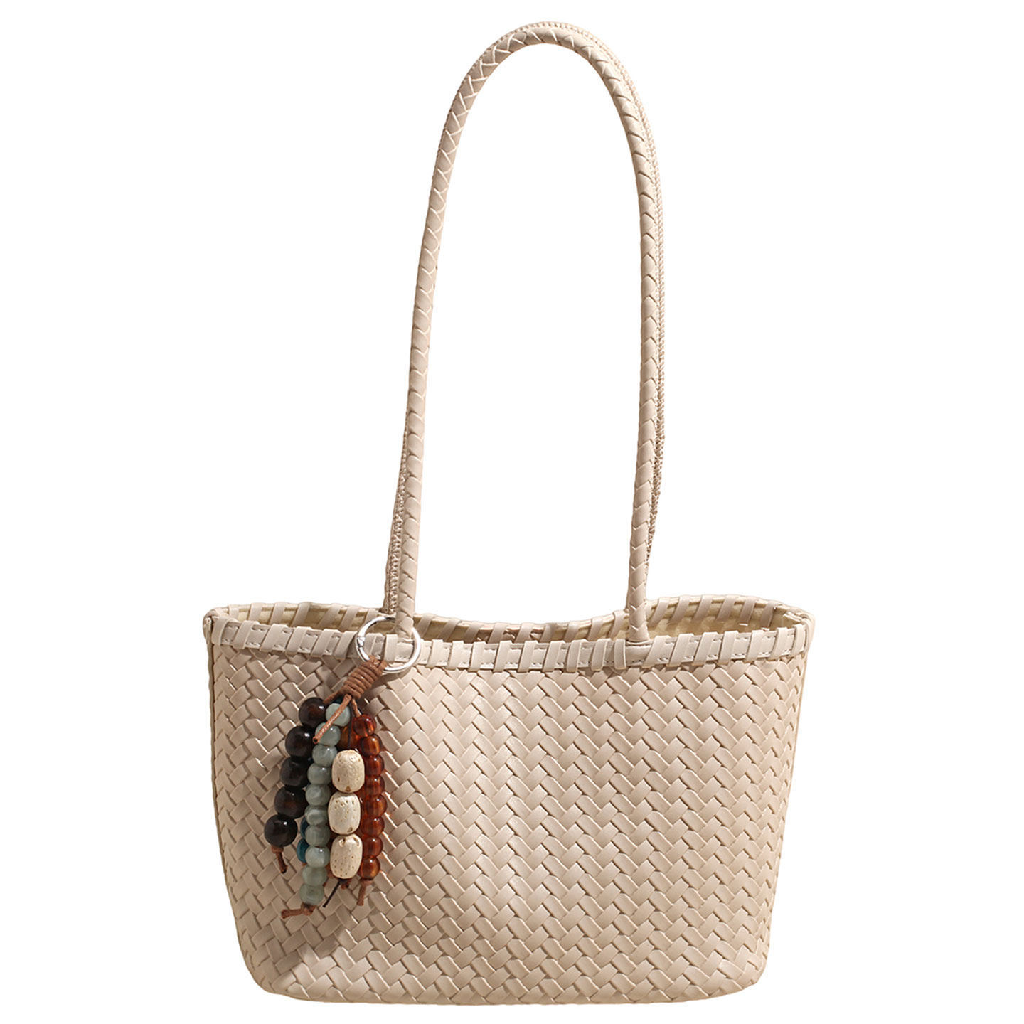 Moda de viaje nuevo balde bolsas de gran capacidad de verano ocio tote trenzado 2026 bolsas de hombro para mujeres