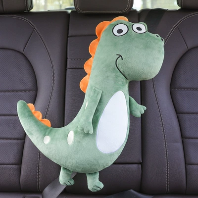 Seat belt shoulder pad, Car Seat Belt Shoulder - gray-little-flying-dragon-large