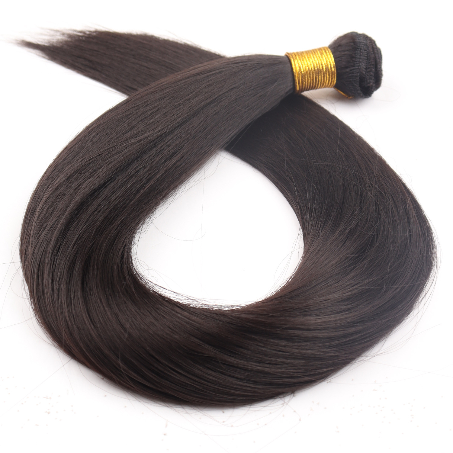 Peruca, cabello recto, fibra química, cabello recto, cortina de cabello