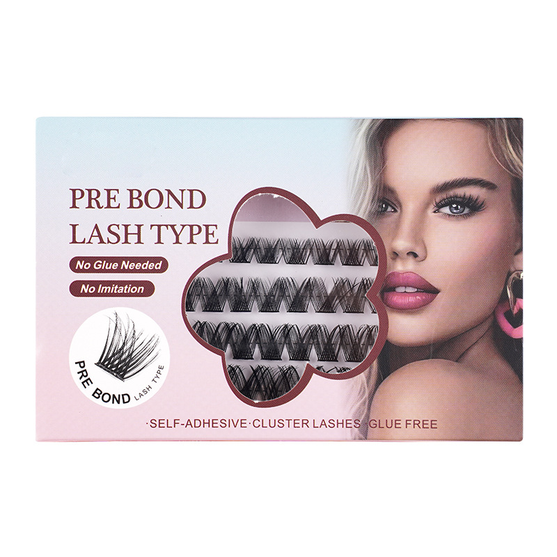 Pestañas postizas transfronterizas "autoadhesivas sin pegamento"