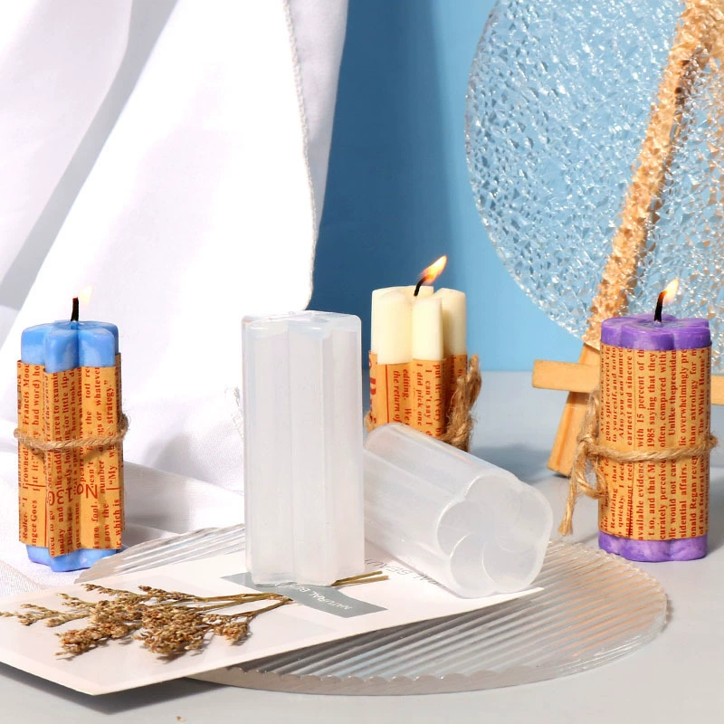 众城 Aromatherapy, candle, silicone mold, DIY, simple and elegant design, Birthday gift, (Physicals)