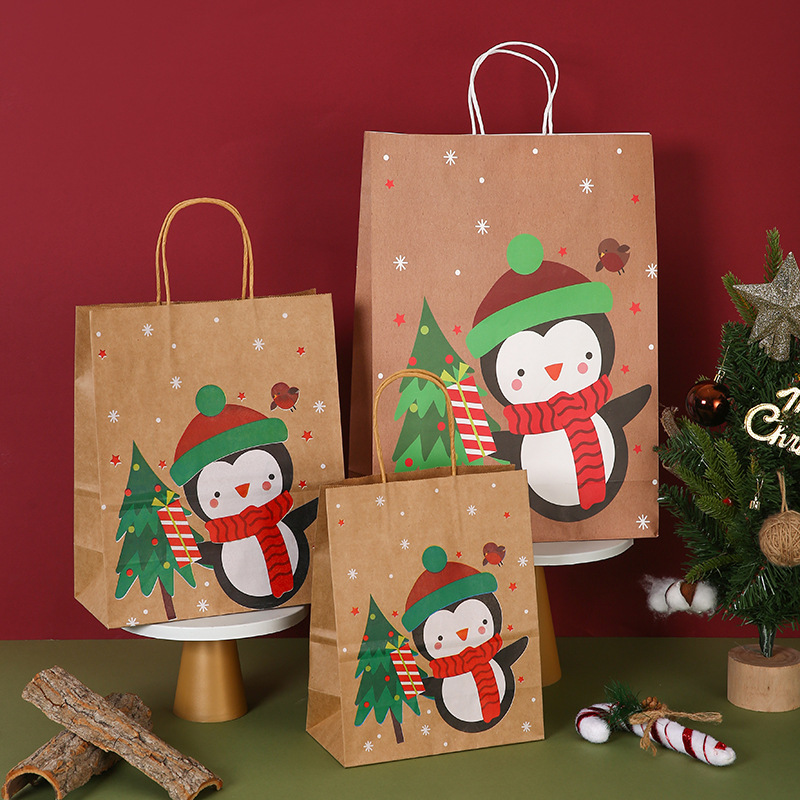 Bolsa de regalo de Navidad para la fiesta de la víspera de Navidad bolsa de regalo INS viento bolsa de Santa al por mayor