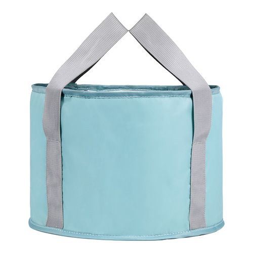 Travel Foldable Foot Bath Bucket Insulated Deep Bucket Multifunction Portable Foot Bath Bucket Household Five-Layer Insulation with Lid Wholesale