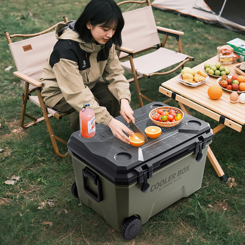 JEKO camping incubadora multifuncional comida de grado alimenticio alimentos alimentos frescos ingredientes bebidas transporte pequeño refrigerador móvil refrigeración