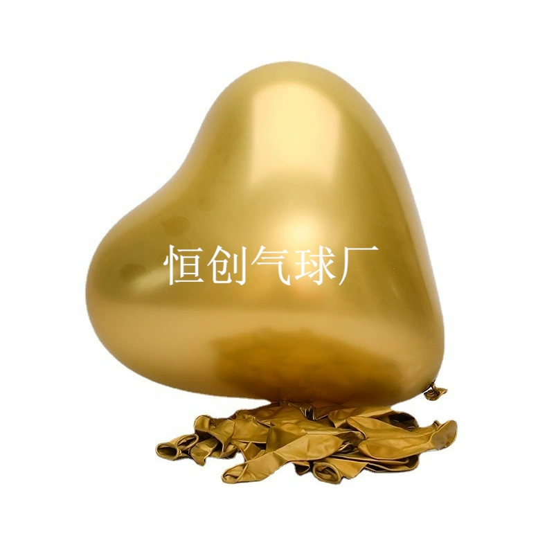 Balloon heart shaped, increased thickness, 12 inch