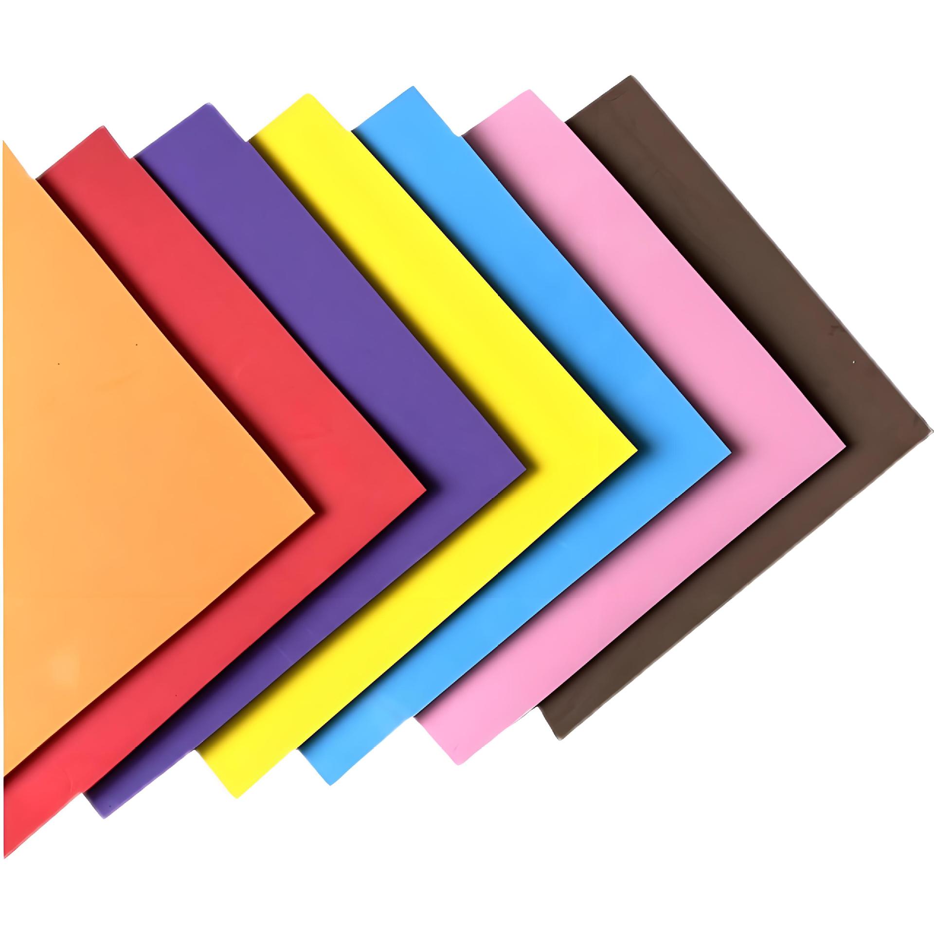 Protección del medio ambiente color negro eva hoja de espuma hoja de bobina tablero de espuma tablero de espuma material adhesivo autoadhesivo