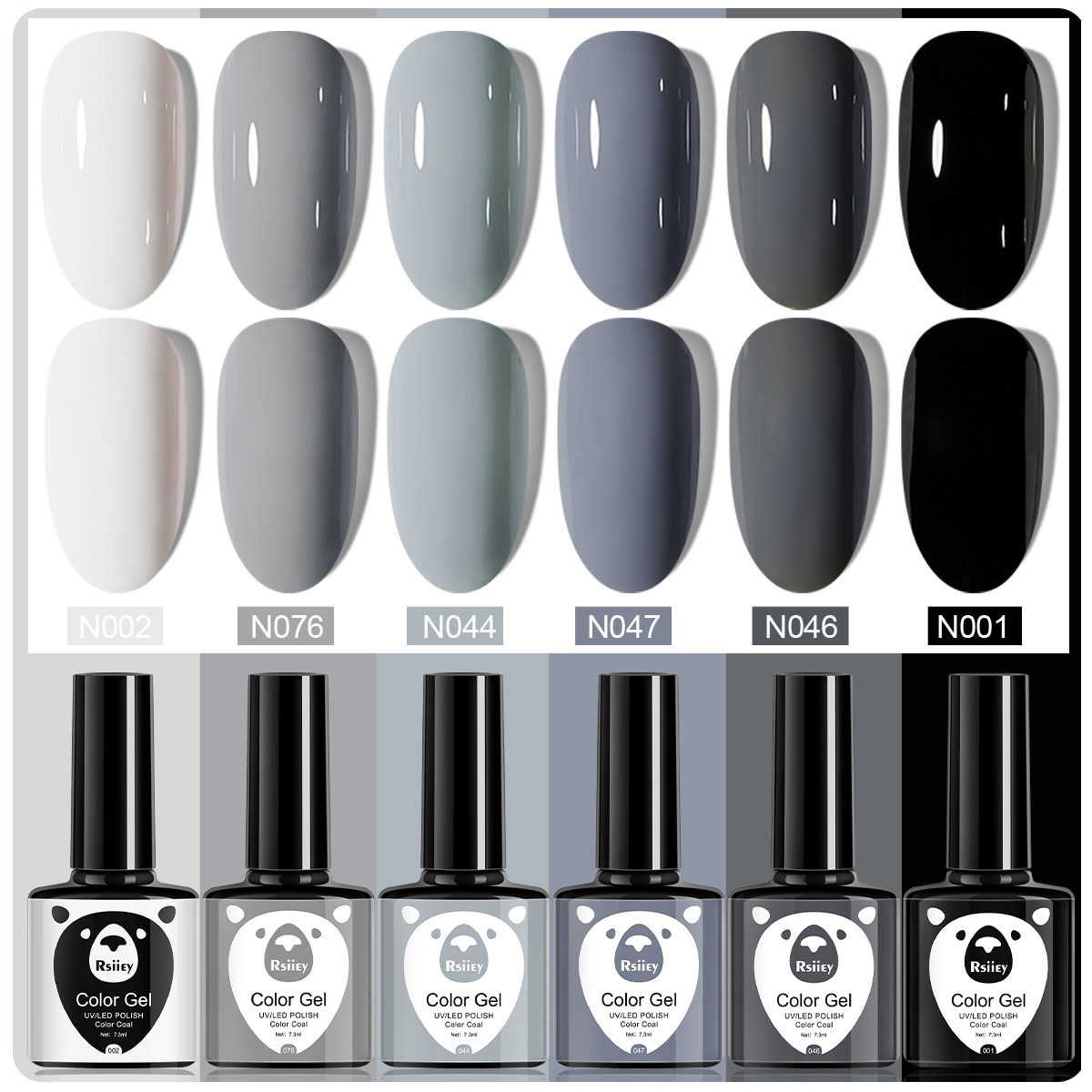 6 colores esmalte de uñas pegamento fototerapia embotellada color popular pintado brillante ojo de gato pegamento UV fototerapia pegamento esmalte de uñas traje de pegamento