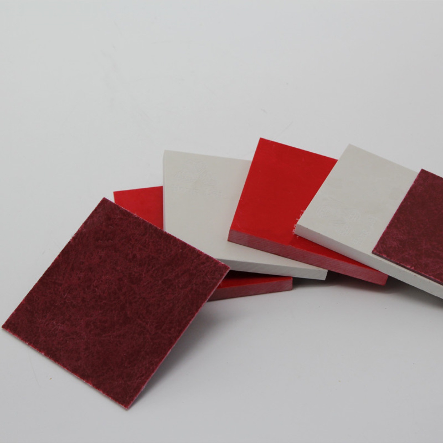 大红色GPO-3板绝缘制品耐高温层压板 玻璃纤维毡板UPGM-203层压板