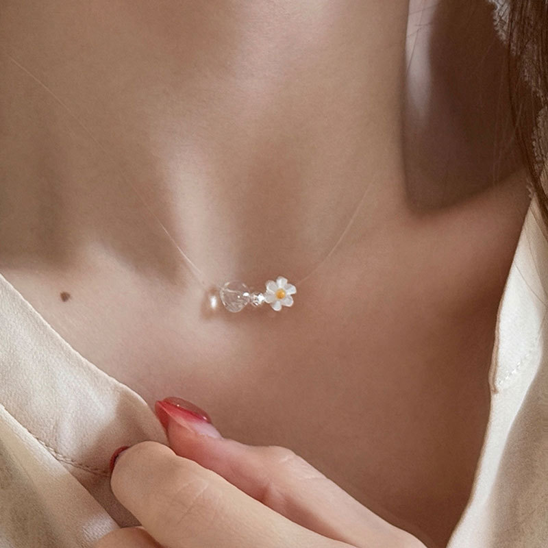 Pulsera oversize con flores de esmalte para mujer, joya floral_voghion.com