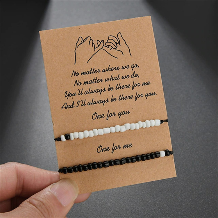 Couple Friendship Bracelet For Relationship Best Friends Female Male Teen Girls