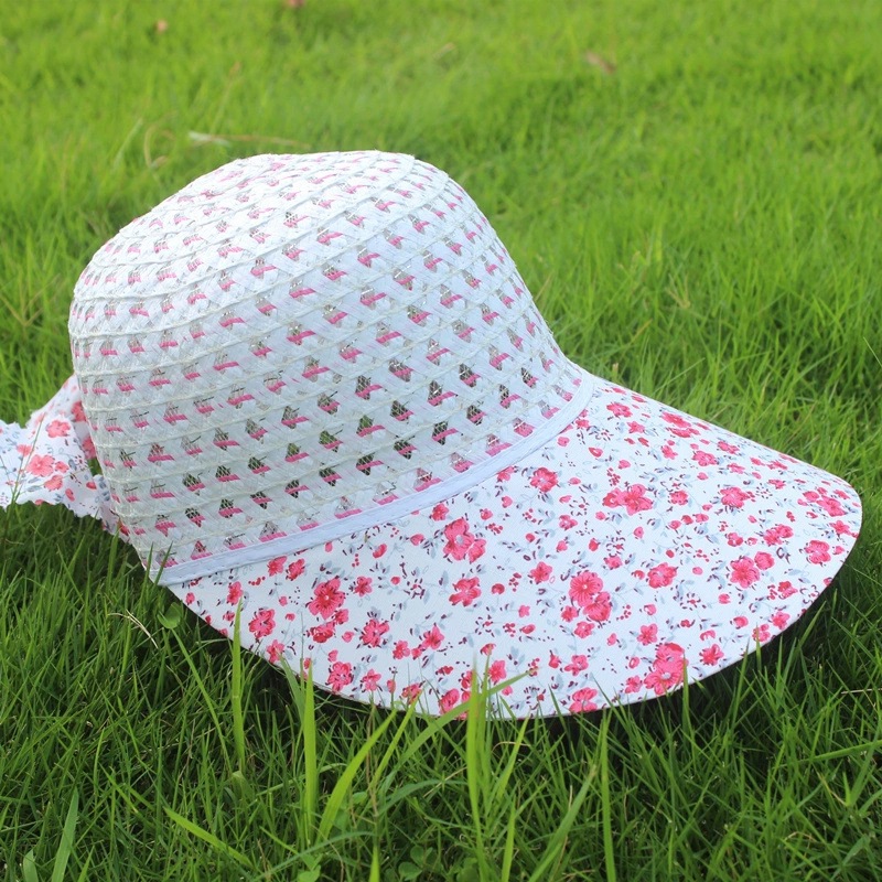 new pattern lady Sunscreen Hat summer Visor Stall Hat outdoors ultraviolet-proof Summer summer hat wholesale