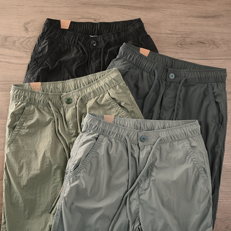 Autumn Lightweight Quick-Dry Outdoor Work Pants 2026 New Style Loose Versatile Quick-Dry Casual Multi-Pocket Jogger Pants for Men Autumn Lightweight Quick-Dry Outdoor Work Pants 2026 New Style Loose Versatile Quick-Dry Casual Multi-Pocket Jogger Pants for Men