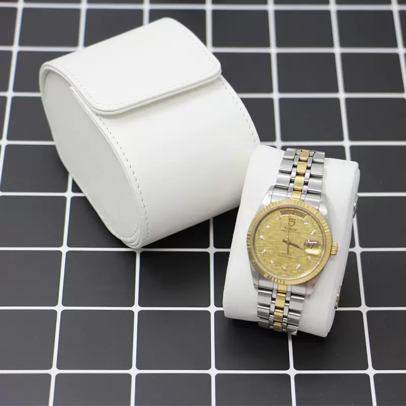 厂家销售PU车线手表盒手表包装盒翻盖手表收纳盒子手表盒子现货