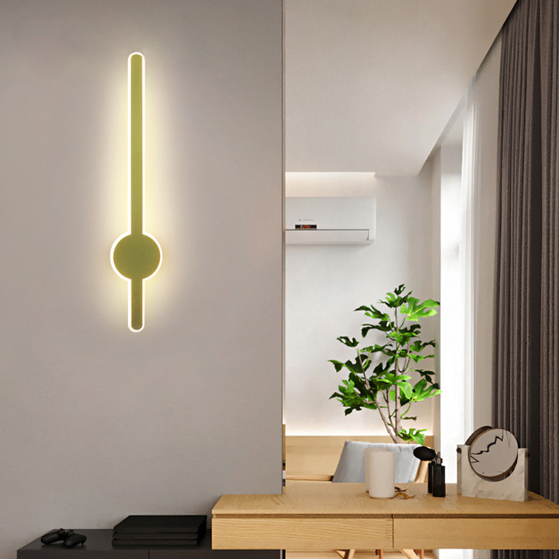 Modern minimalistisk vägglampa för sovrum och vardagsrum_voghion.com