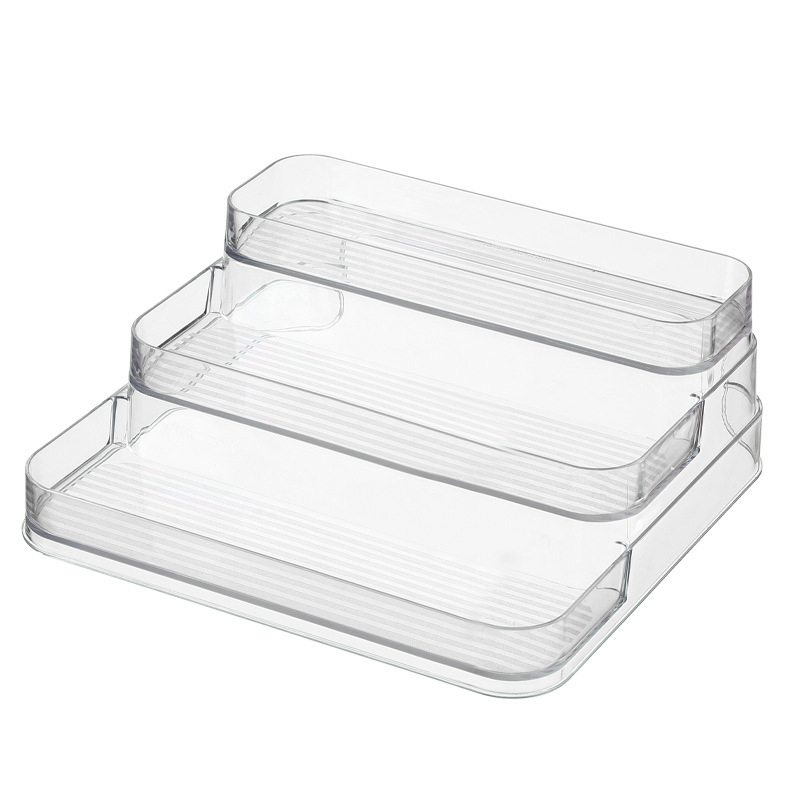 Perfume Storage Rack Stepped Dressing Table Skin Care Storage Box High-grade Transparent Acrylic Multi-layer Display Rack