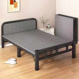 5V折叠床单人床家用午休床便携陪护床硬板床出租房铁床简易床木板