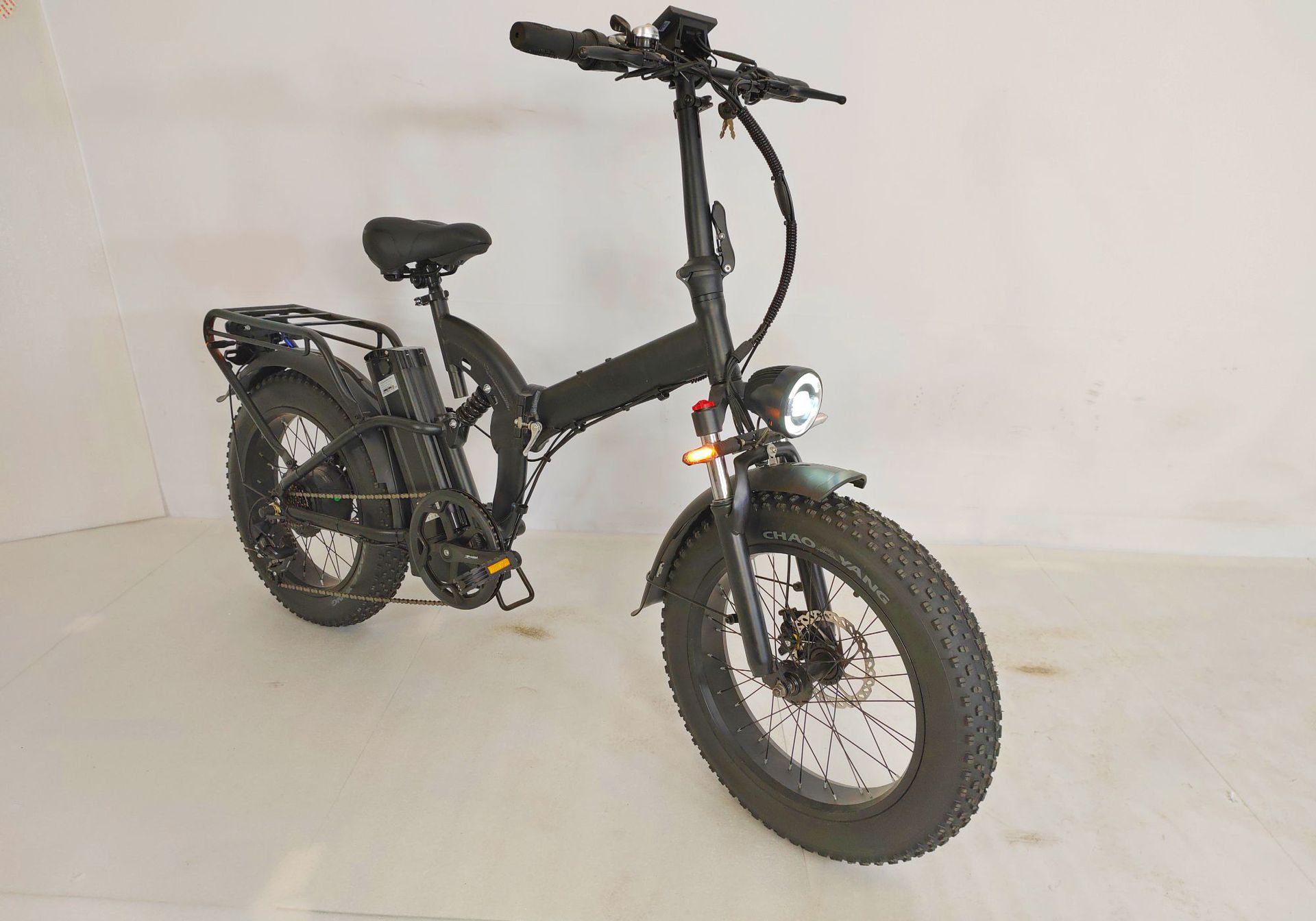 Take-out delivery electric vehicle assembly Snow Beach folding electric bicycle torque sensing power electric vehicle