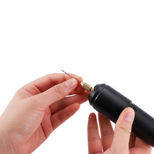 Epoxy Wenwan Jewelry Hand Electric Drill for Drilling Holes USB Hand Drill Tool Set Micro Electric Drill