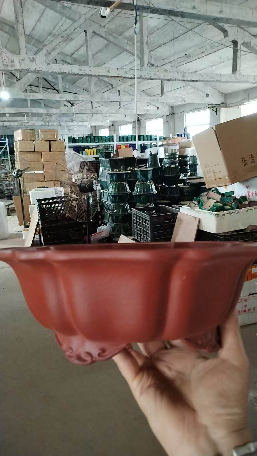 Antiguo púrpura arena maceta fábrica al por mayor grande rectangular suculenta gres bonsai simple orquídea especial maceta