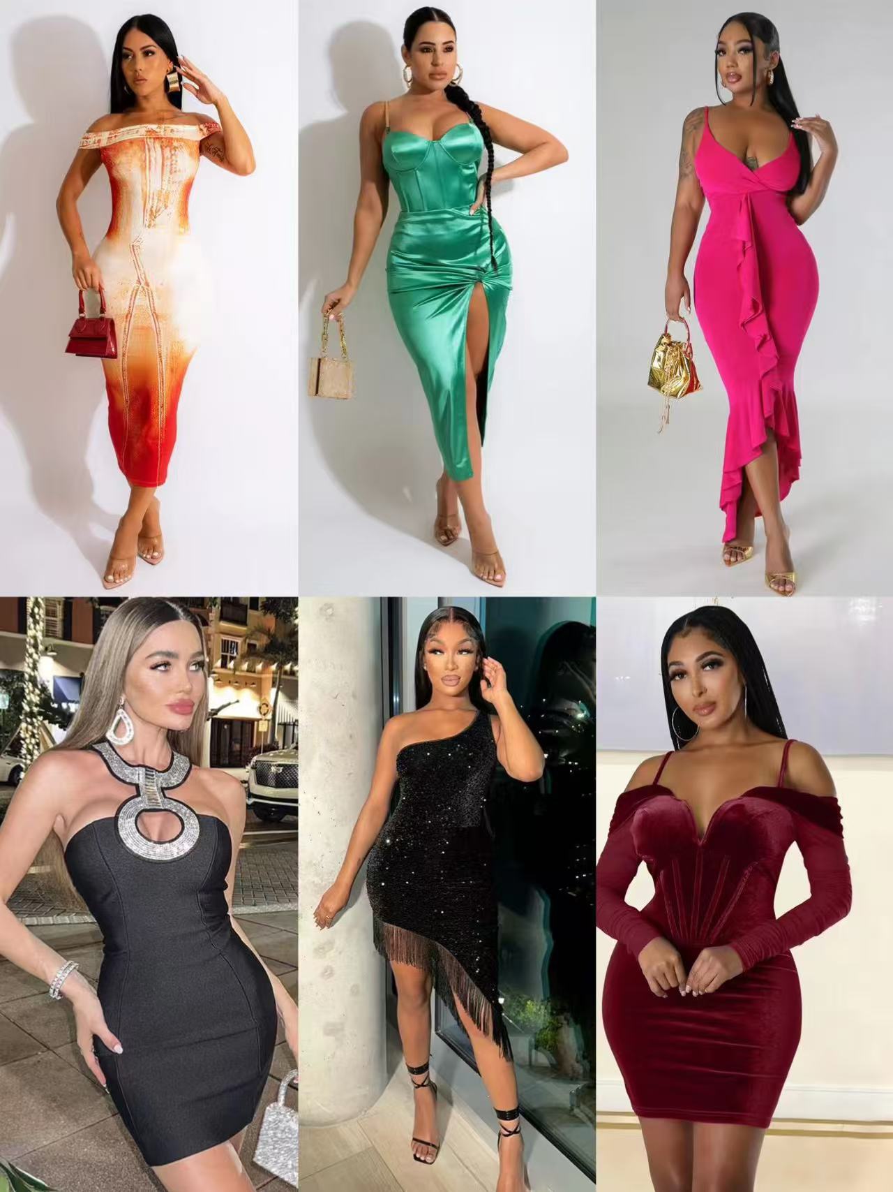 Marcas de ropa de mujer europeas y estadounidenses de Amazon Shein, Lovito y Emery Rose transfronterizas en África