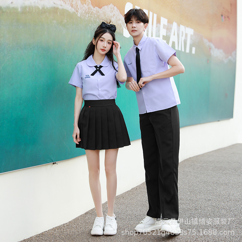 Thailand school uniform nainotai taboo girl jk shirt uniform sports meeting high school student graduation class uniform suit