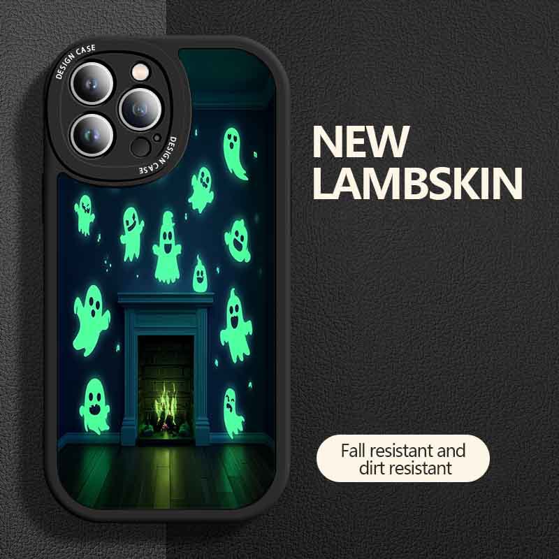 Halloween Party Gifts, Cute Ghosts, Haunted Haunted House Popular Patterns, Suitable for Apple Phone Cases