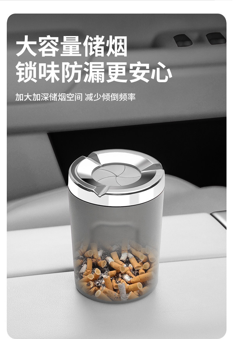 Tank 300/400/500/700/Hi4Z/T New Car-Mounted Ceramic Liner Rotating Lid Ashtray Anti-Fly Ash