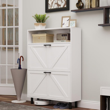 跨境出口亚马逊热销板式家具欧美室收纳柜子工厂批发鞋柜