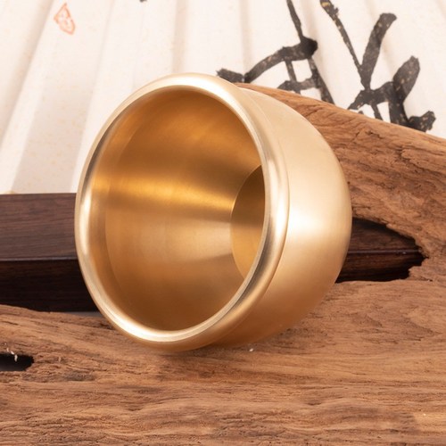 Copper cylinder ornaments to attract wealth, pure copper water cylinder, office ornaments, living room, Nafumi cylinder cornucopia, home furnishings