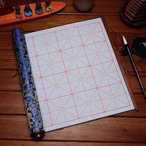 Brush, water butterfly, brocade, water writing cloth, copybook, gift box set, student beginners practice calligraphy, a complete set