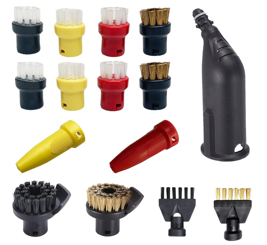 Adecuado para Kichi Karcher Kahe SC1SC2SC4SC5 molienda de vapor paño trapeador cubierta nylon cepillo cobre