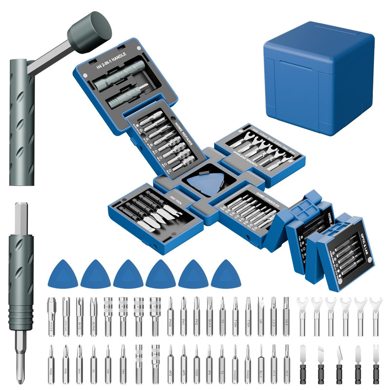55-in-1 Precision Screwdriver Set Mini Small Multi-Function Screwdriver for Mobile Phone, Watch, and Computer Repair Tools 55-in-1 Precision Screwdriver Set Mini Small Multi-Function Screwdriver for Mobile Phone, Watch, and Computer Repair Tools