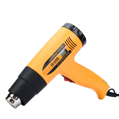 Portable Temperature Adjustable Digital Heat Gun, 20 Million Heat Gun, Heat Shrink Wrap Industrial Hair Dryer, Car Film Baking Gun