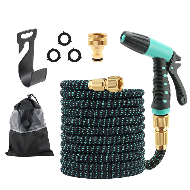 Magic Automatic Telescopic Water Hose For Car Wash Garden Plastic High Pressure Sprinkler Landscaping Flower Water Gun_voghion.com