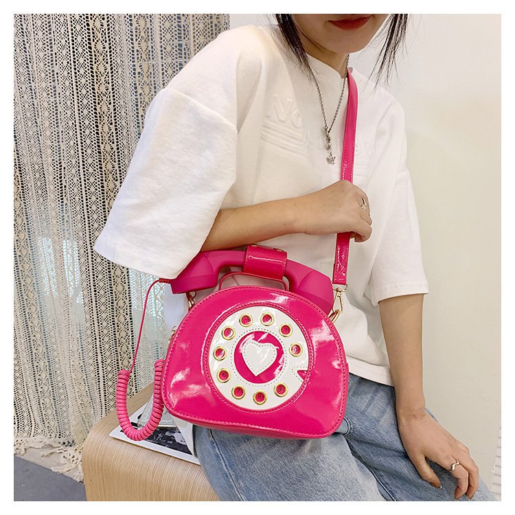 504g Weight Polyester Lining Material Zipper Closure Type Single Shoulder Strap Strap Type Circle Bag Bags Type Pu Leather Material Solid Color Pattern Vintage Style Style Round Shape Rose Red, White, Pink, Purple, Red, Yellow, Black Color Medium Size Medium Pu Leather Vintage Style Circle Bag 70
