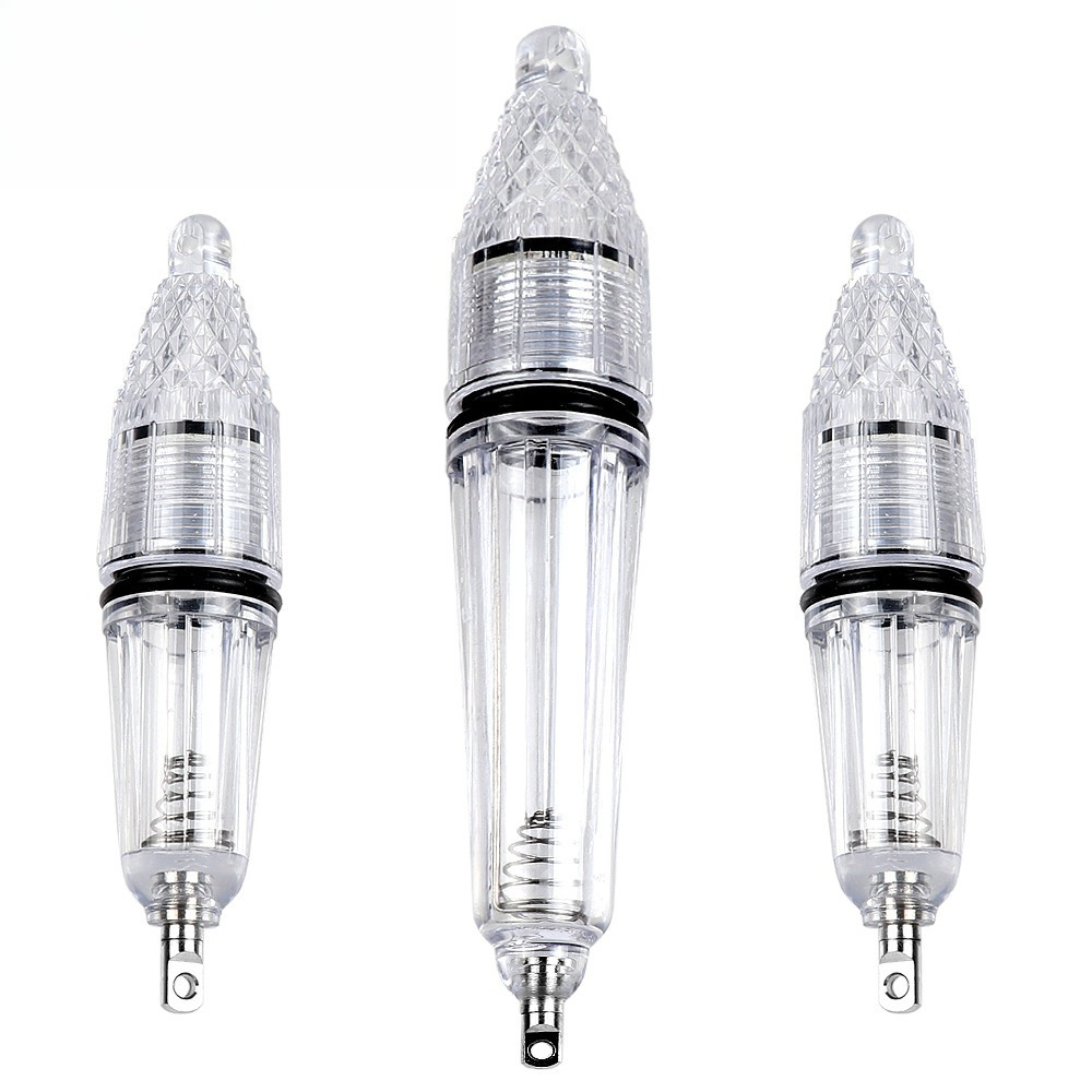 Waterproof LED energy-saving underwater fish-attracting light for boat fishing, sea fishing, night fishing, 12cm, 5th battery, deep sea
