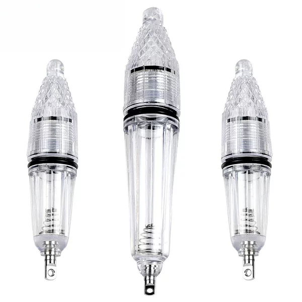 Waterproof LED energy-saving underwater fish-attracting light for boat fishing, sea fishing, night fishing, 12cm, 5th battery, deep sea