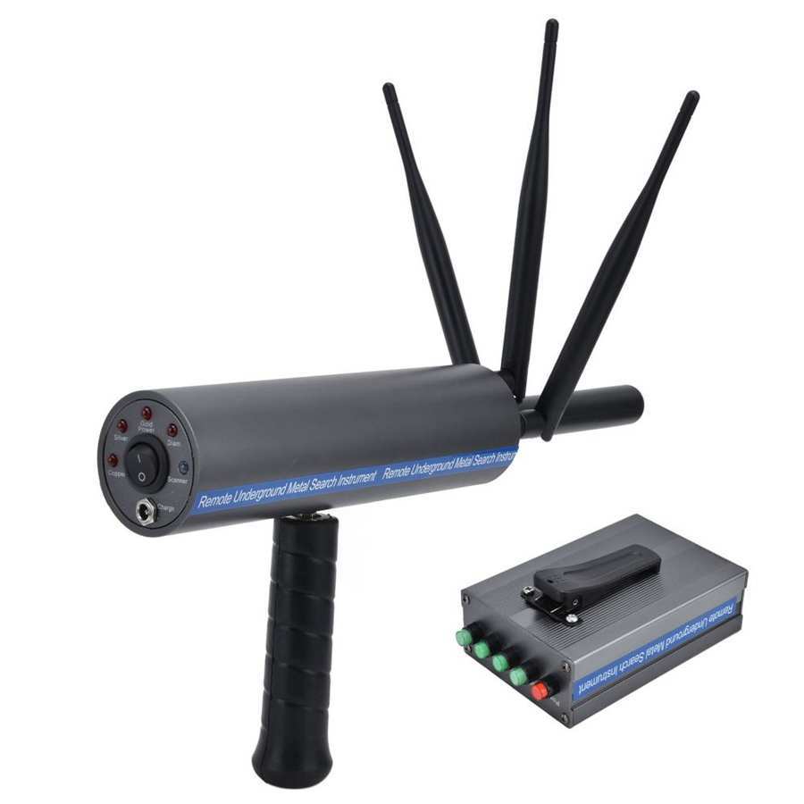 三天线新版灰色德克萨神远程金属探测仪野外探测金银铜宝石