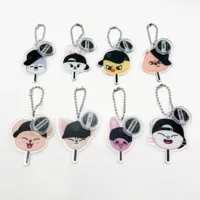 Набор из 2 подвесок в виде Cartoon Peripheral World Tour Stray Kids