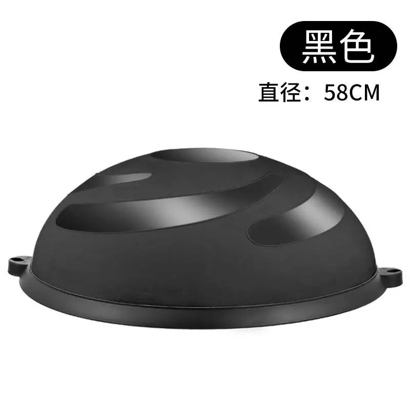 새로운 58cm 반투명 대형 초승달 블랙