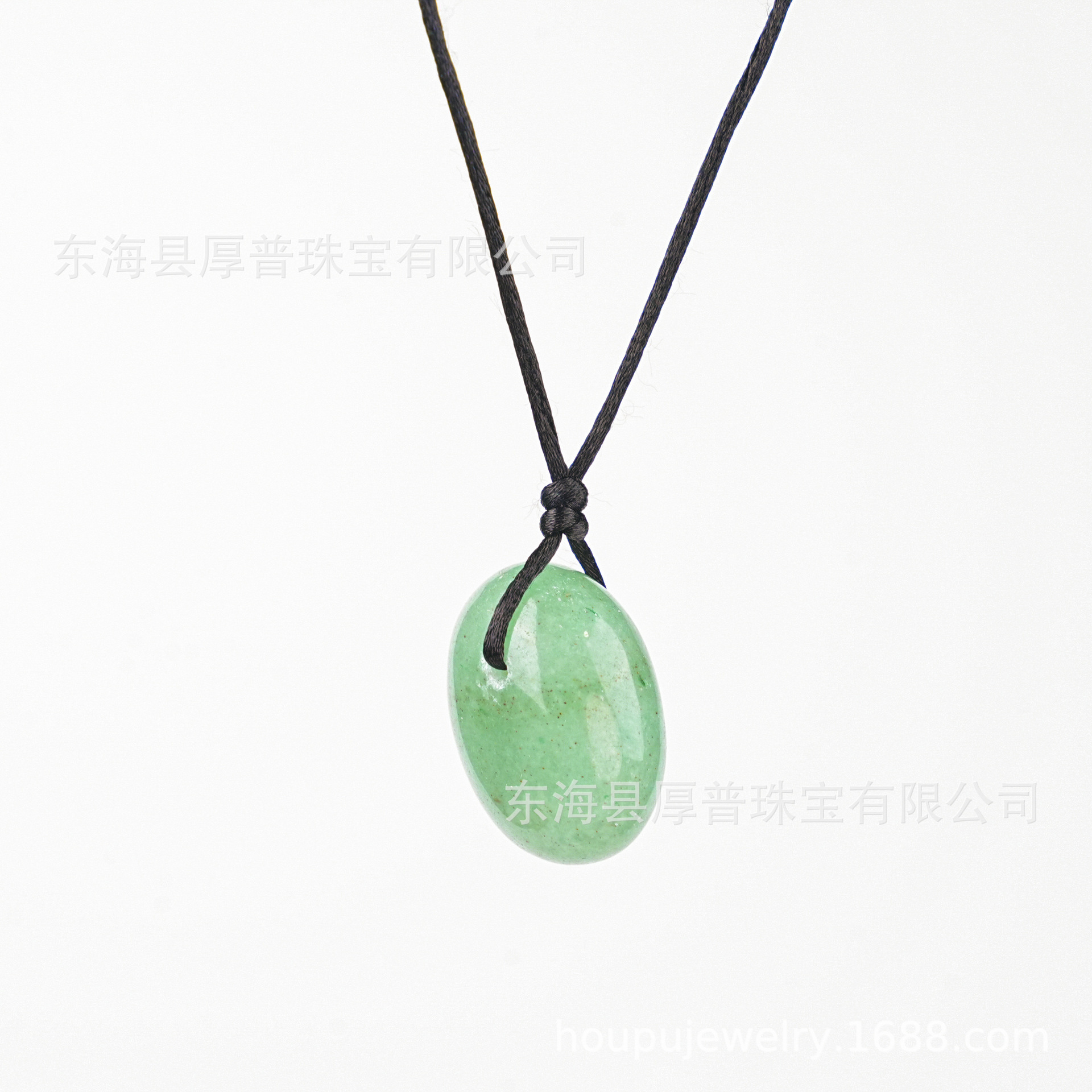 그린 어벤츄린(롤링 스톤 + 브레이드 로프 스타일)